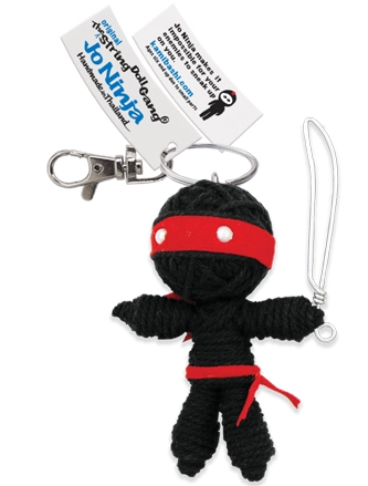 Jo Ninja String Doll Keychain