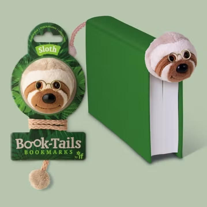 Book-Tail Bookmark Sloth