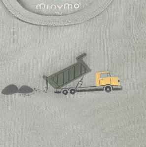 Baby Long Sleeve Construction Truck Onesie