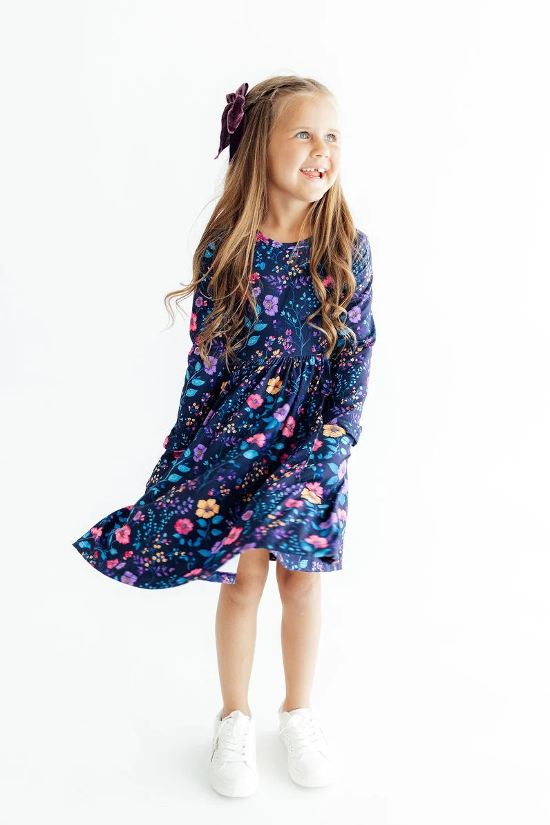 Girls Botanical Beauty Twirl Dress