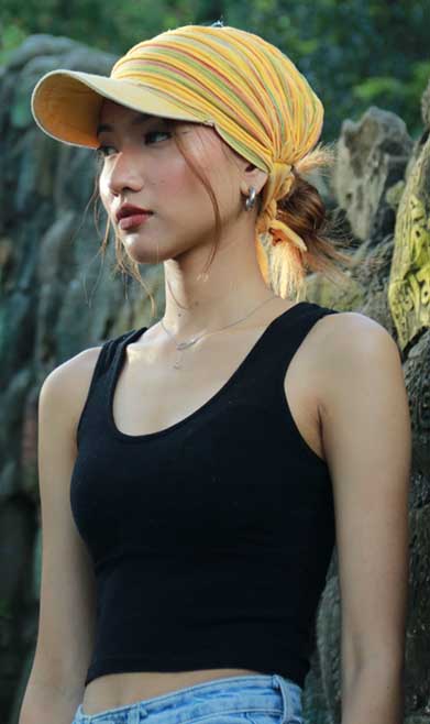 Headband Visor Hat