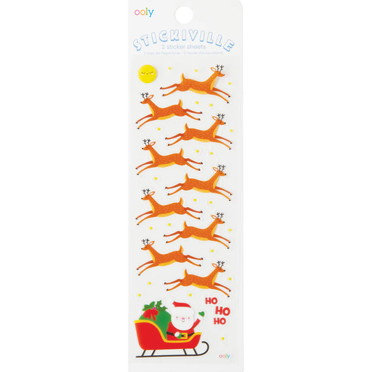 Here Comes Santa Stickers