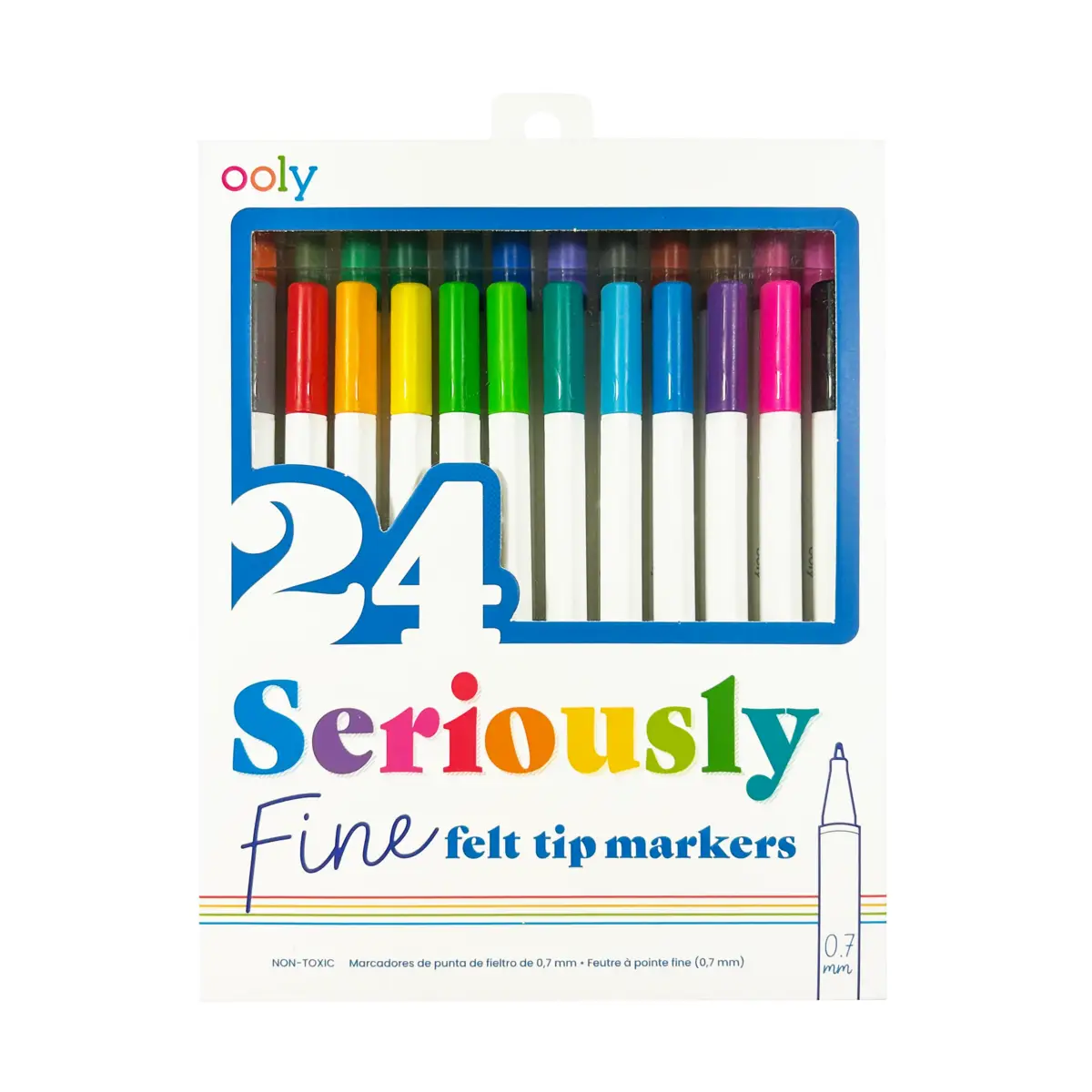 Seriously Fine Felt Tip Markers