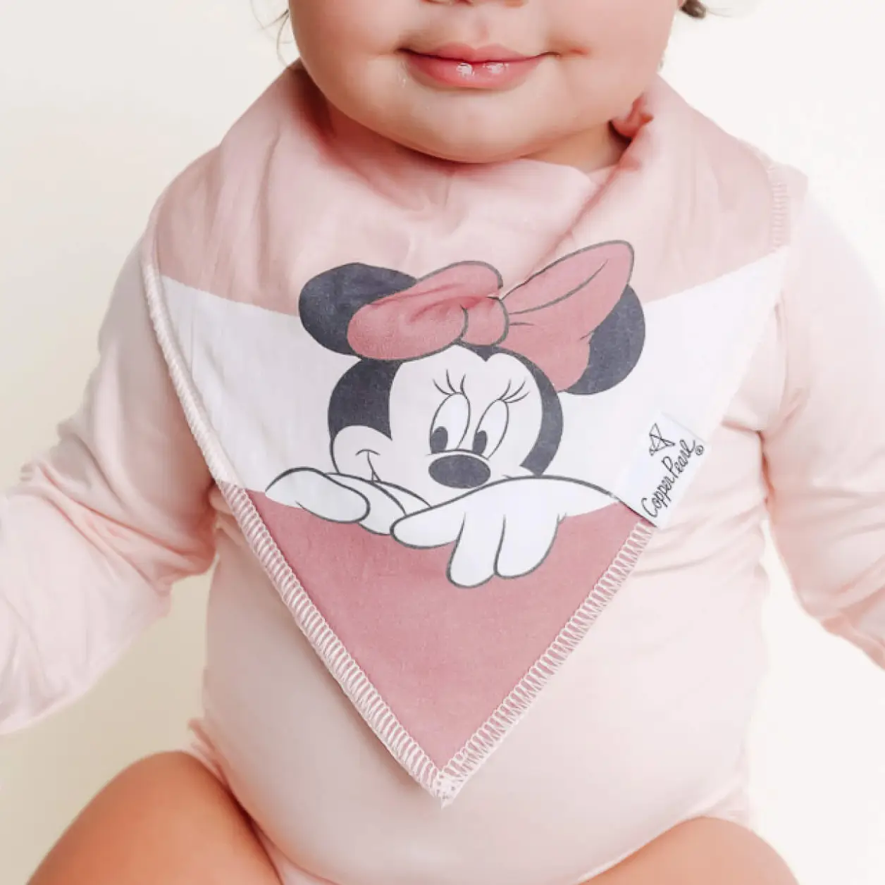 Minnie Mouse Baby Bandana Bib Set 4pk
