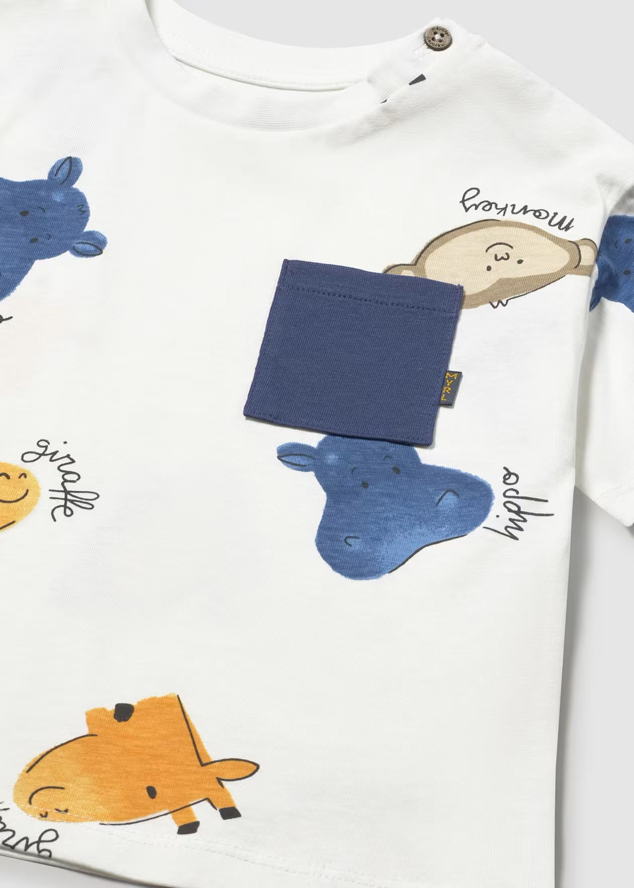 Wild Animal Baby Tee