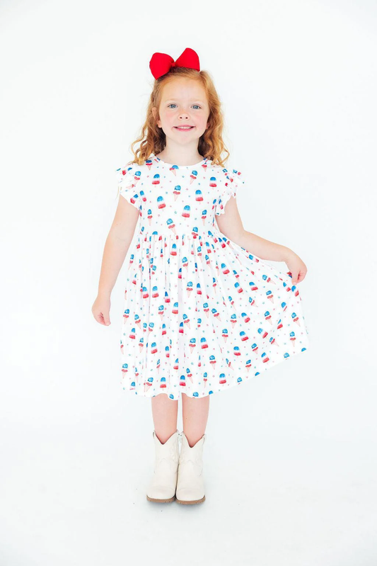 Summer Sweets Flutter Twirl Dress