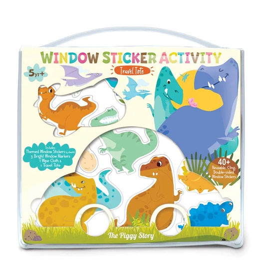 Window Sticker Activity Dinosaurs