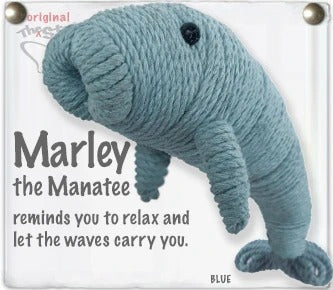 Marley Manatee Keychain