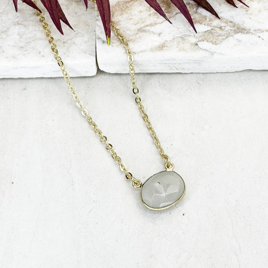 Natural Moonstone Necklace