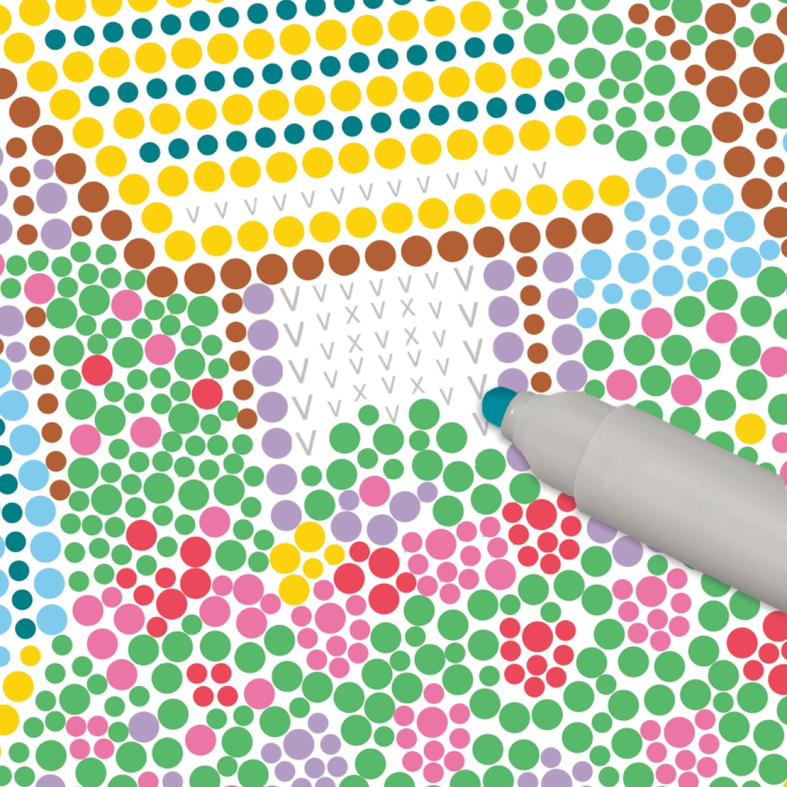 Flowart - Dot By Letter Cozy Cottage