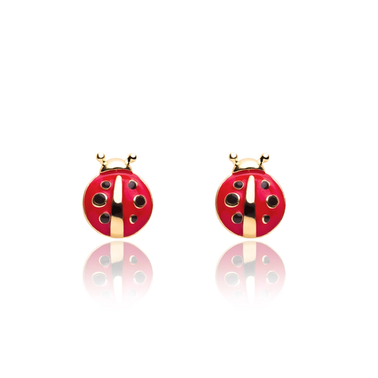 Little Ladybug Stud Earrings