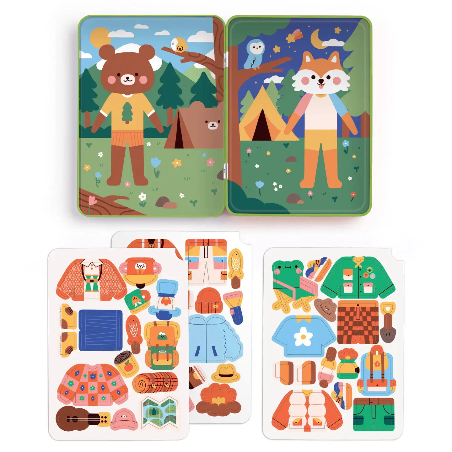 Happy Camper Magnetic Dress Up
