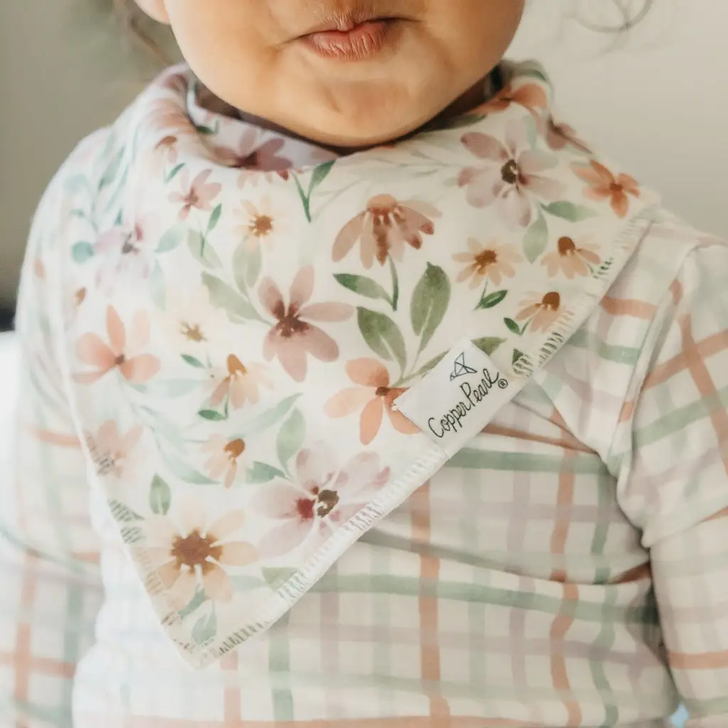 Natalie Baby Bandana Set 4pk