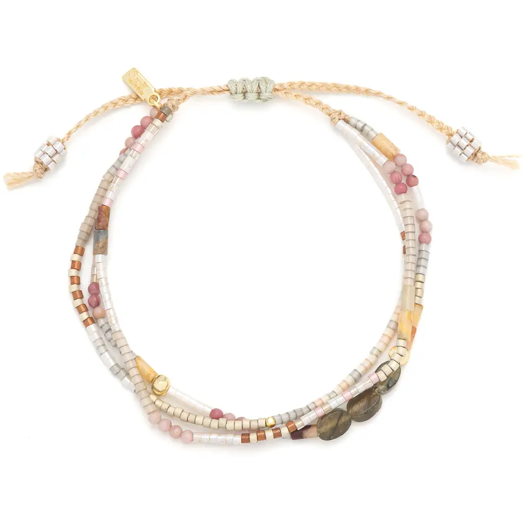 Mixed Media Bracelet - Time Stood Still