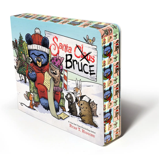 Santa Bruce Board Book