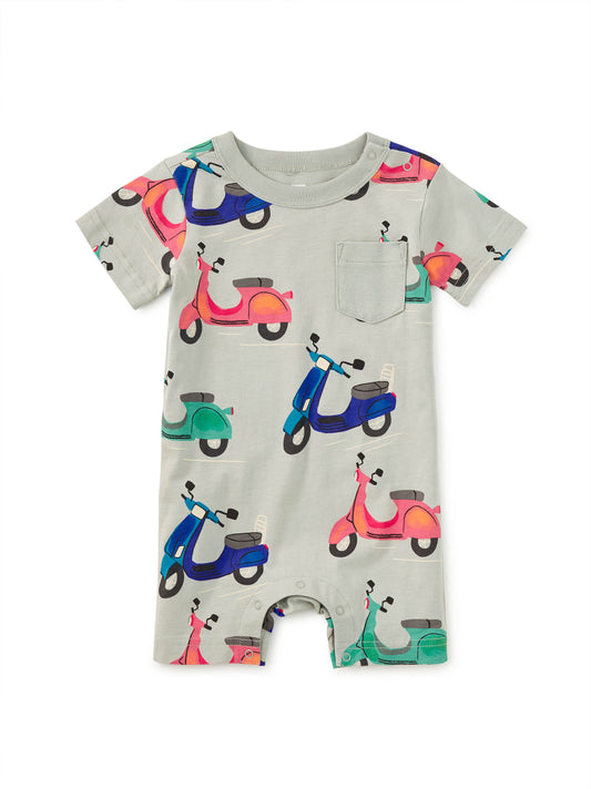 Baby Zoom Zoom Pocket Shortie Romper