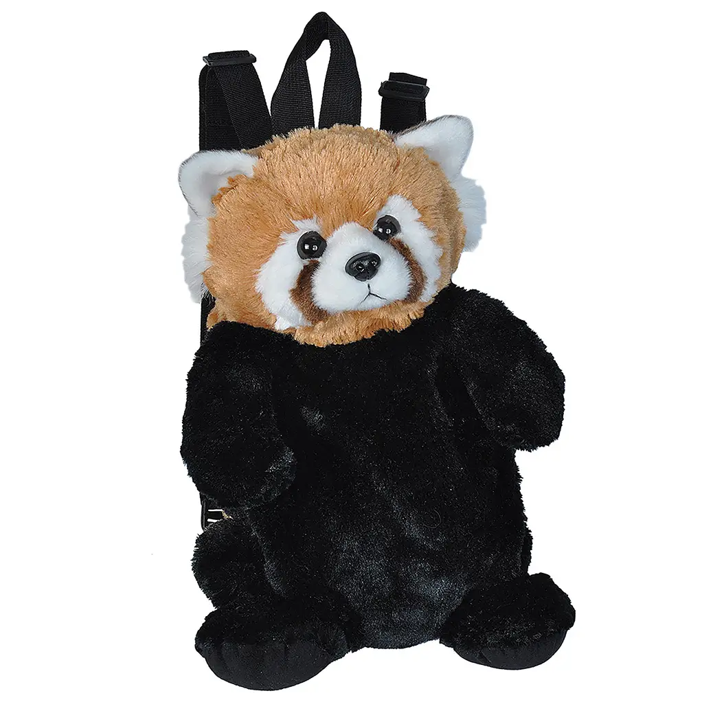 Red Panda Stuffed Animal Backpack