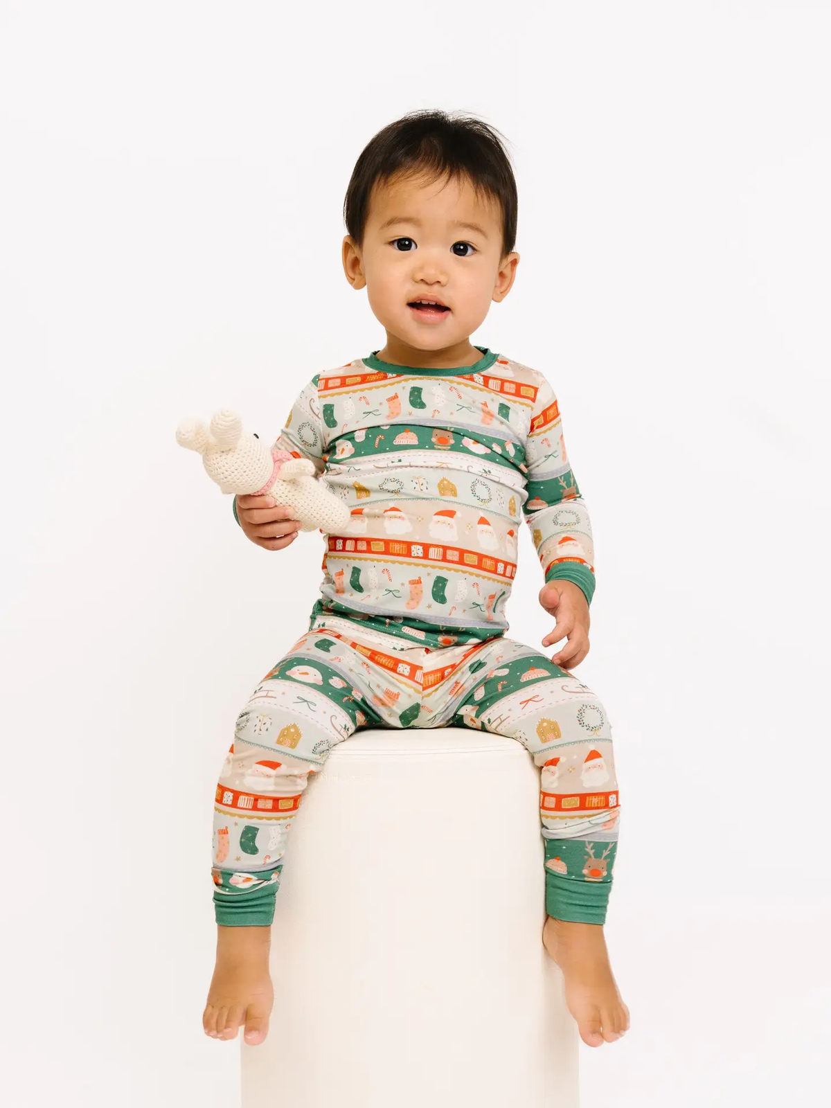 Kids Merry Little Christmas Bamboo Pajamas