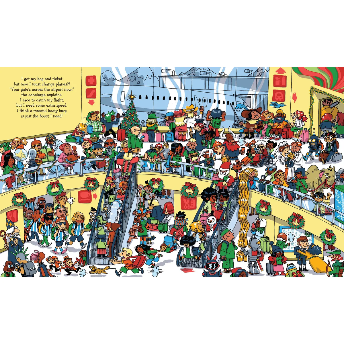 Fartin’ Around the Christmas Tree Book