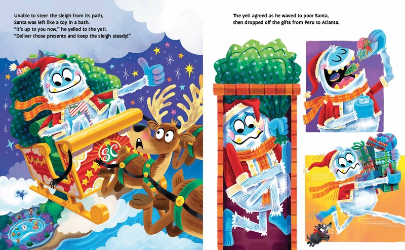 Santa Yeti Book