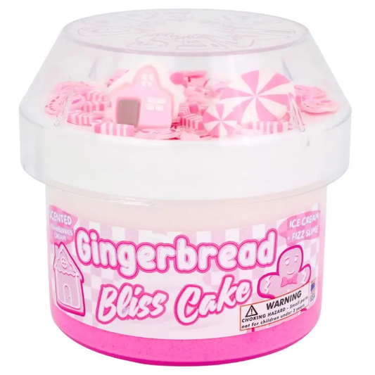 Gingerbread Bliss Cake Christmas Slime