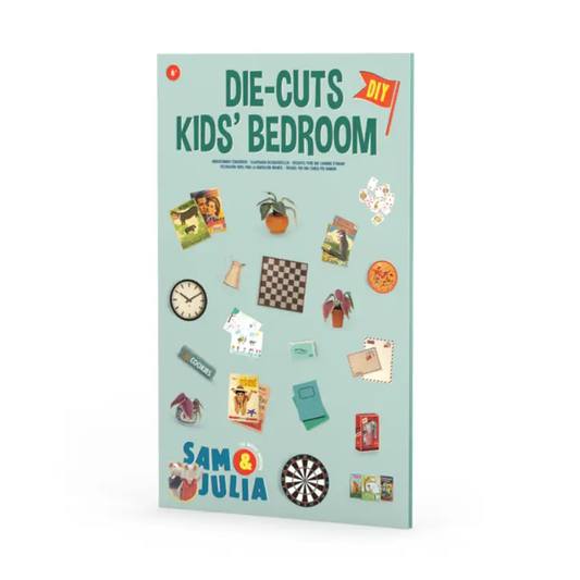Sam & Julia DIY Die-Cuts Kids Bedroom