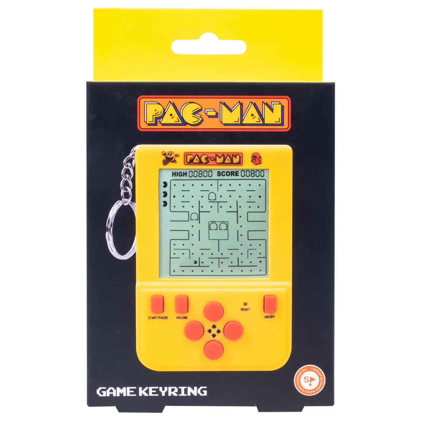 Pac-Man Arcade Keychain