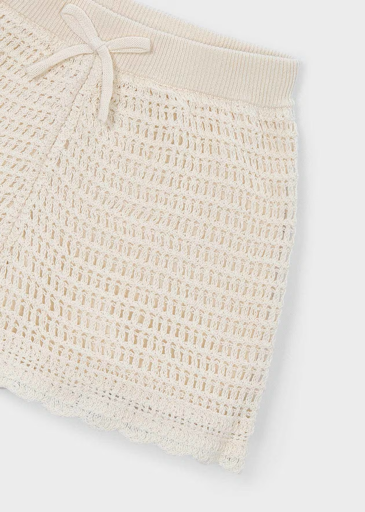 Girls Openwork Shorts