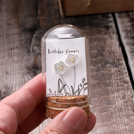 Birthday Flowers Earrings