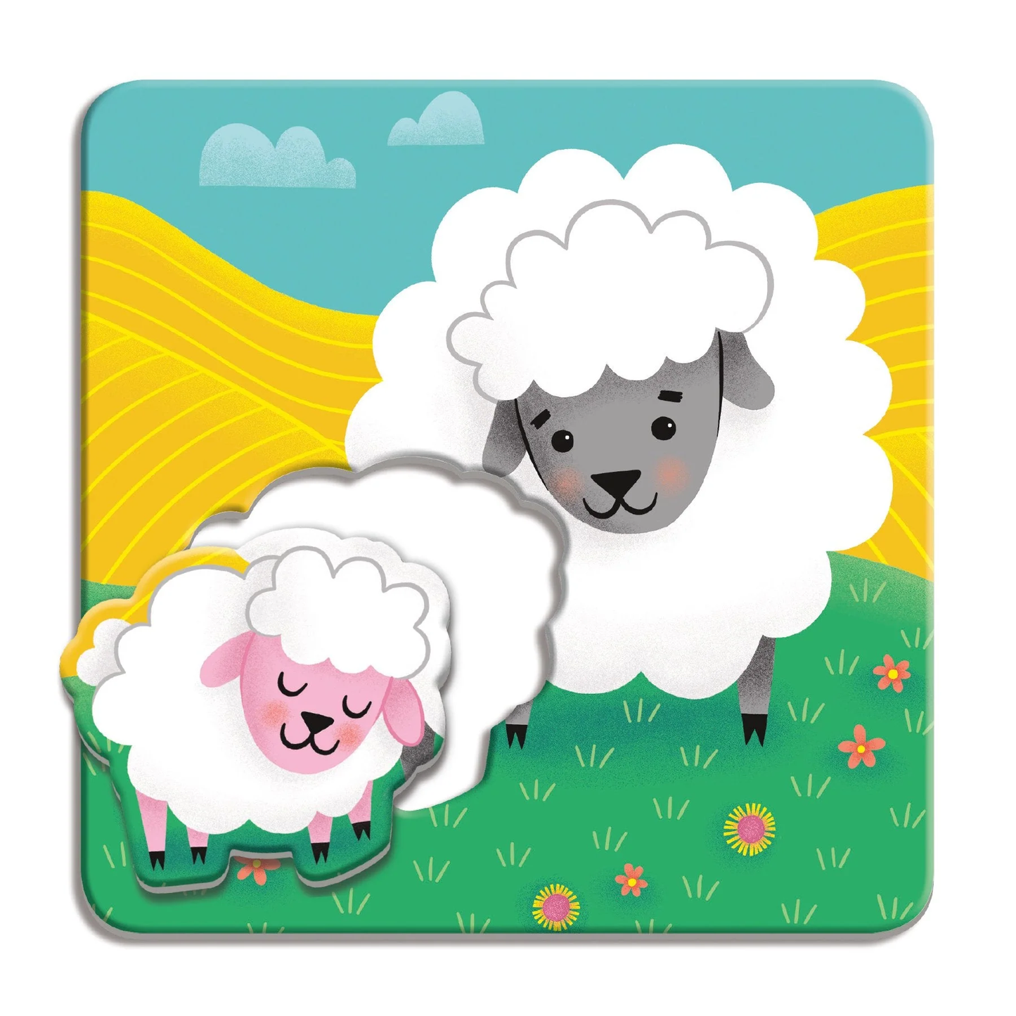 Farm Babies Match Up Puzzle