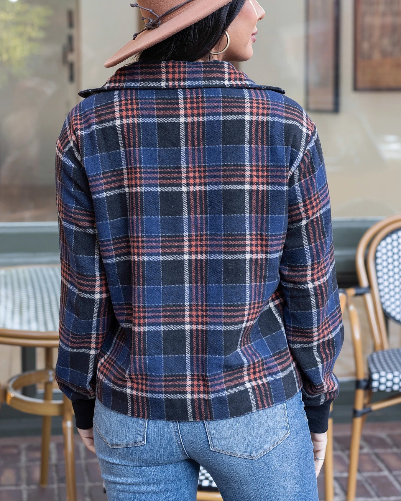 Flannel Plaid Jacket