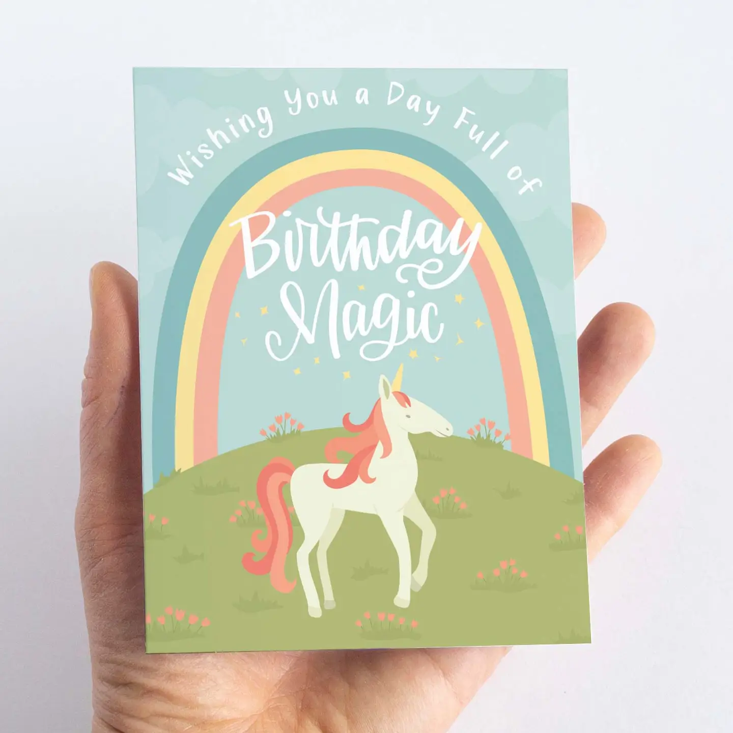 Birthday Magic Unicorn Card