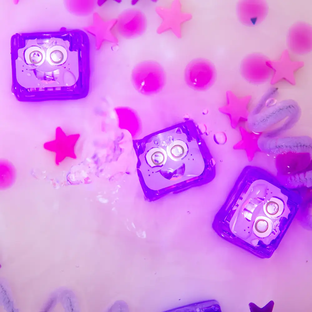 Purple Glo Bath Cubes