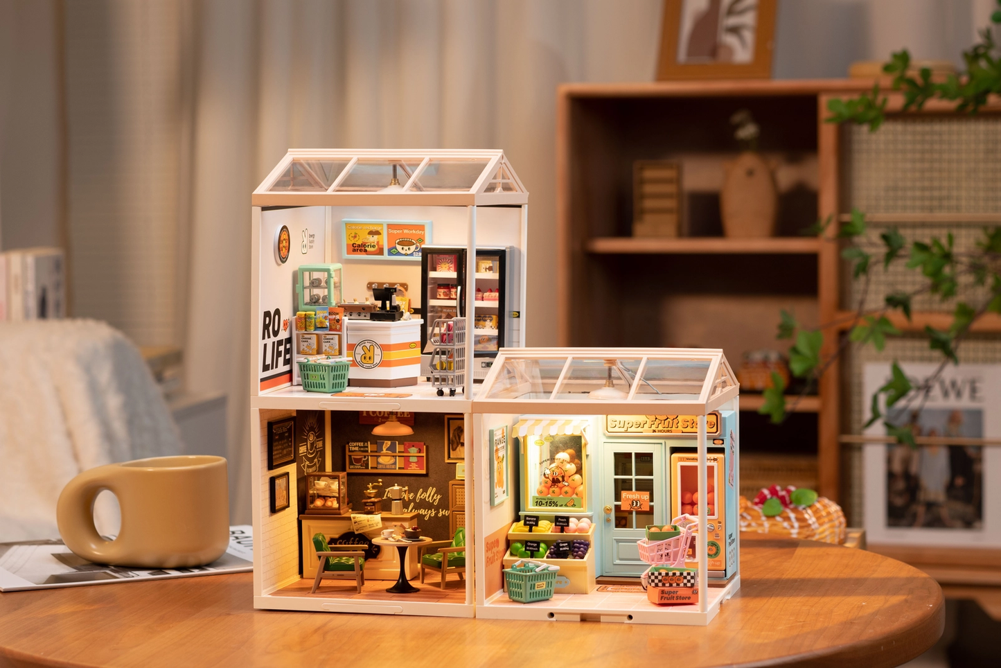 Miniature House Kit: Daily VC Fruit Store