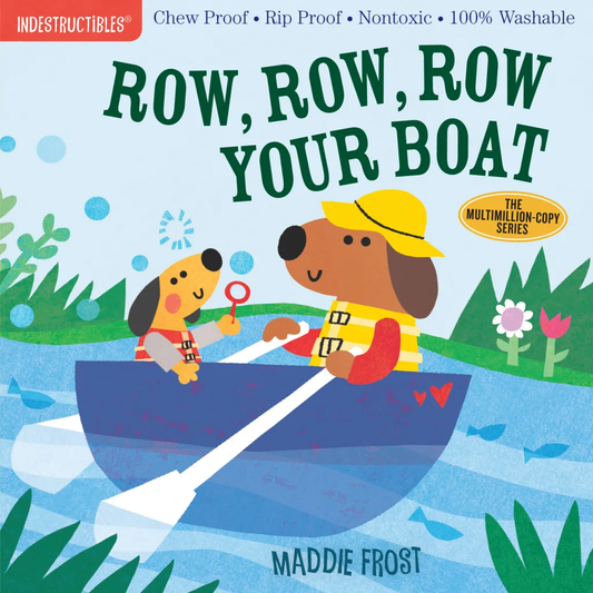 Indestructibles Book - Row, Row, Row Your Boat
