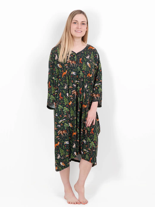 Woodland Bamboo Muumuu Nightgown