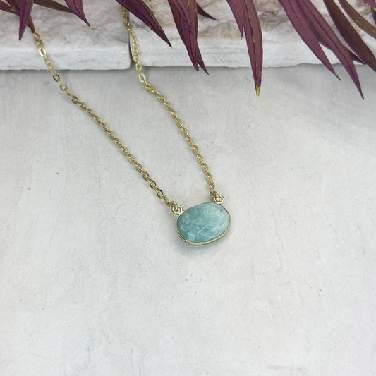 Natural Amazonite Necklace