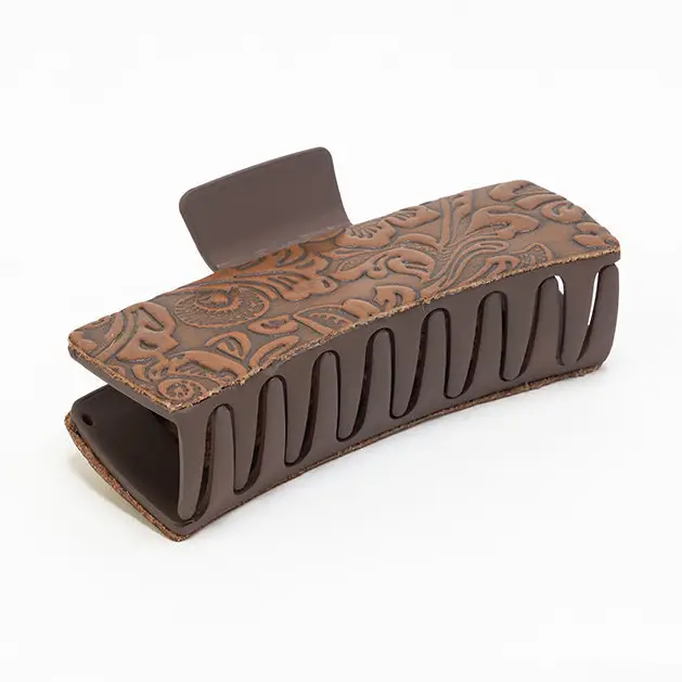 Soilcrest Embossed Hair Claw