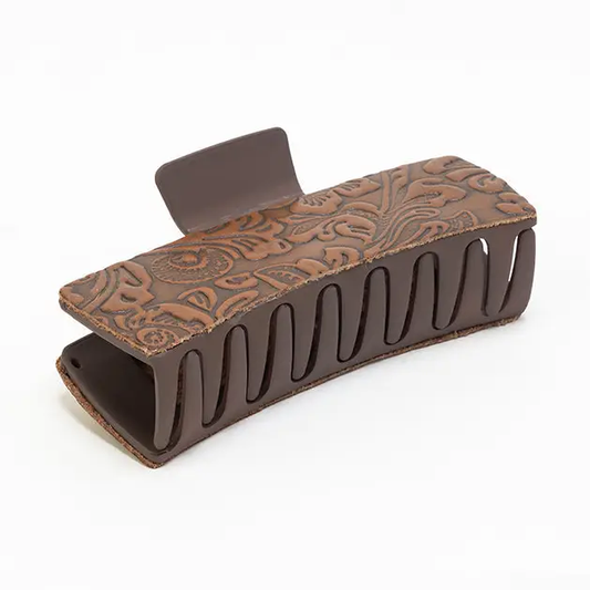 Soilcrest Embossed Hair Claw
