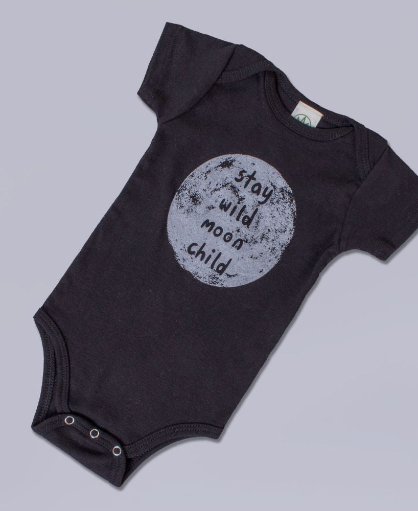 Wild Moon Child Organic Onesie