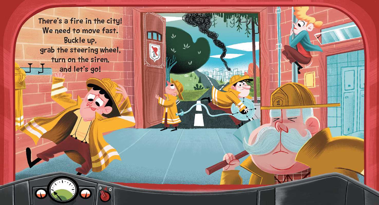 Fire Truck To the Rescue Book