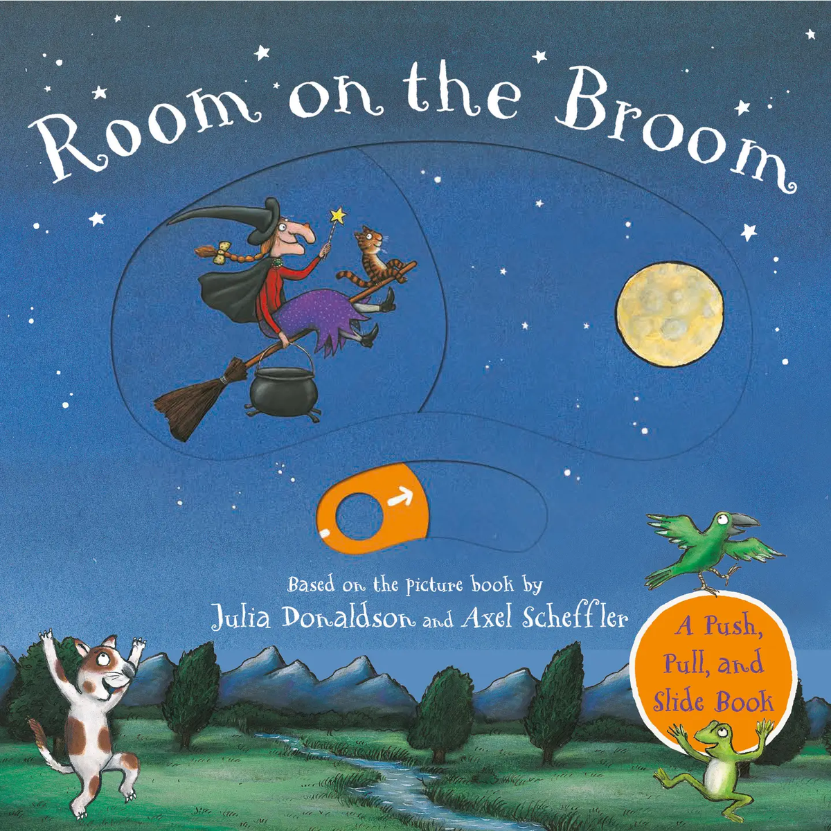 Room On the Broom Push-Pull Book