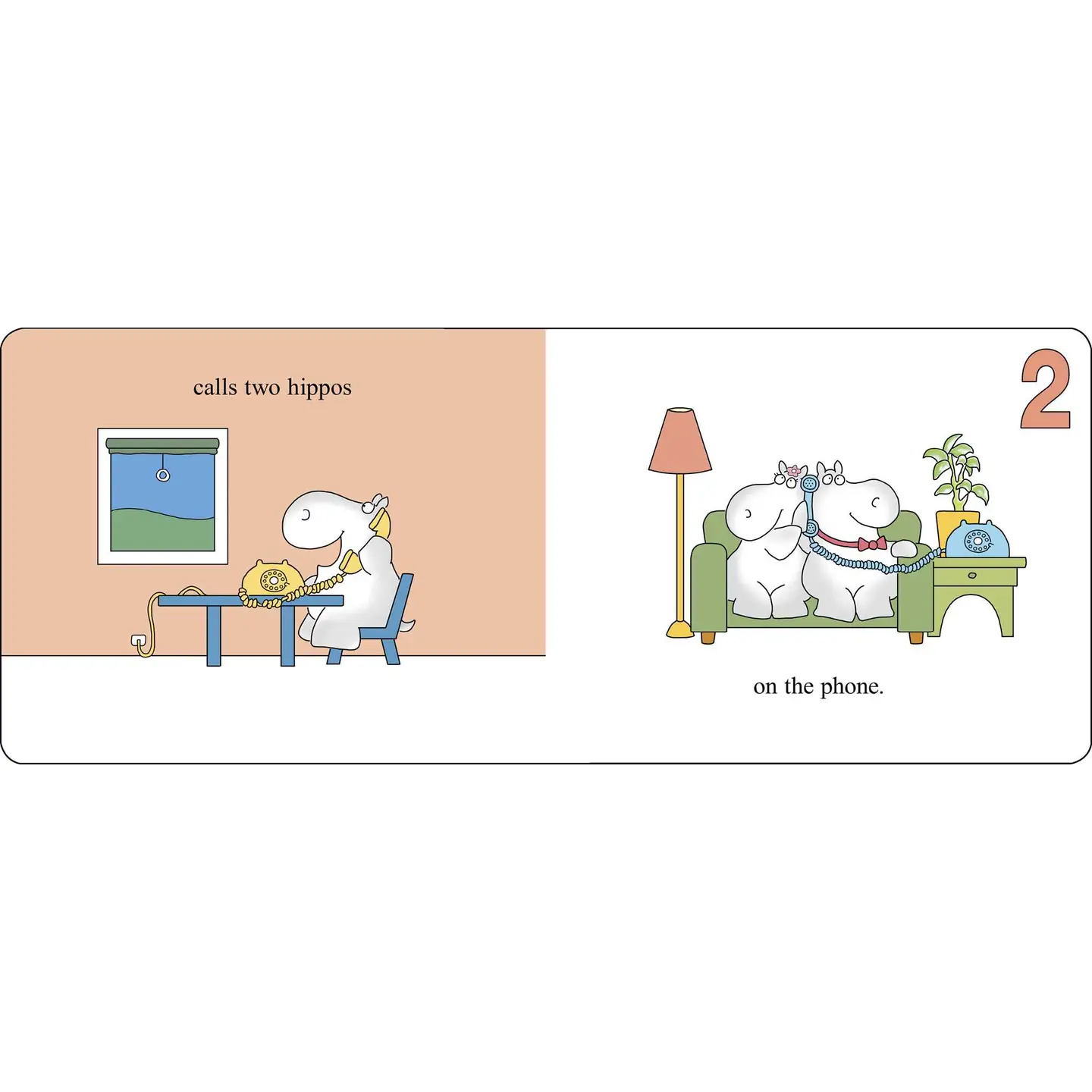 Hippos Go Berserk! Board Book