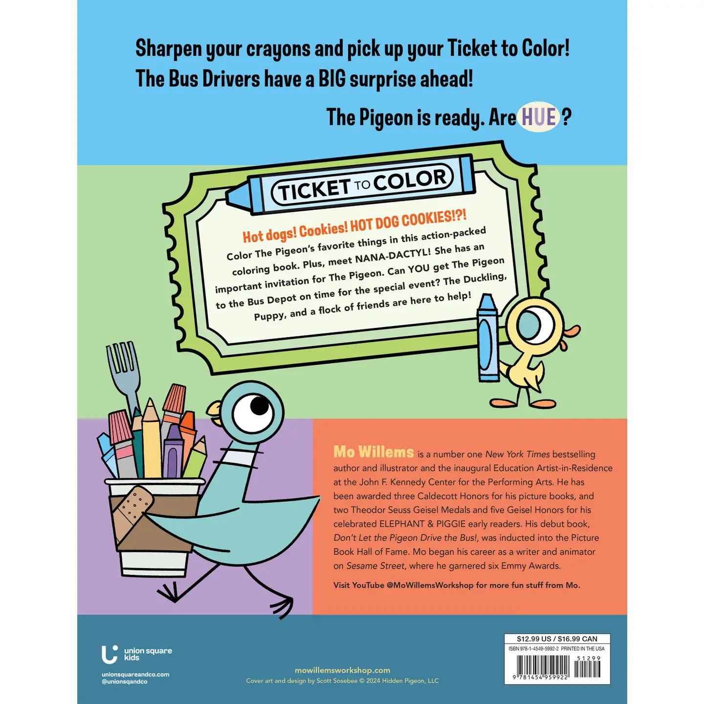 Don’t Let the Pigeon Color This Book!
