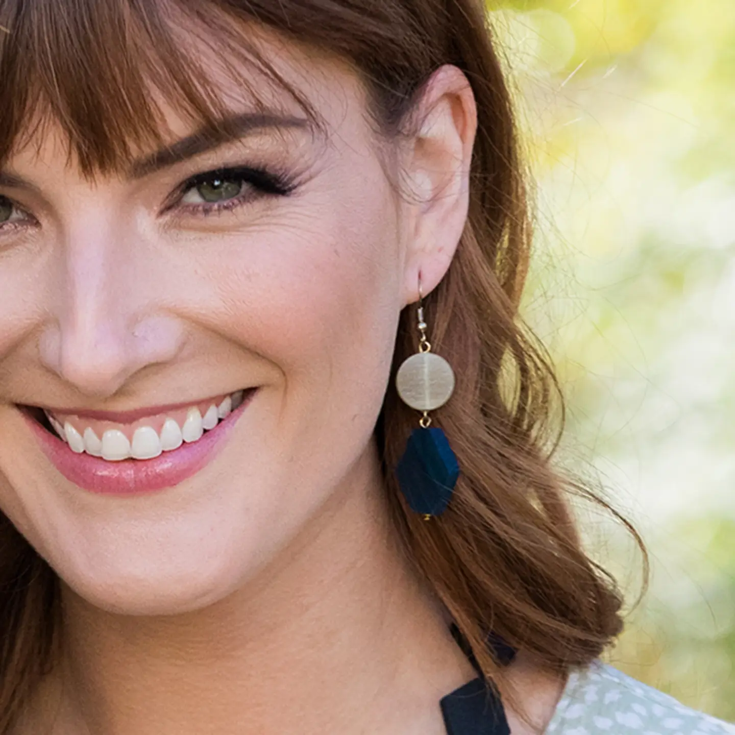 Omala Misty Greens Earrings