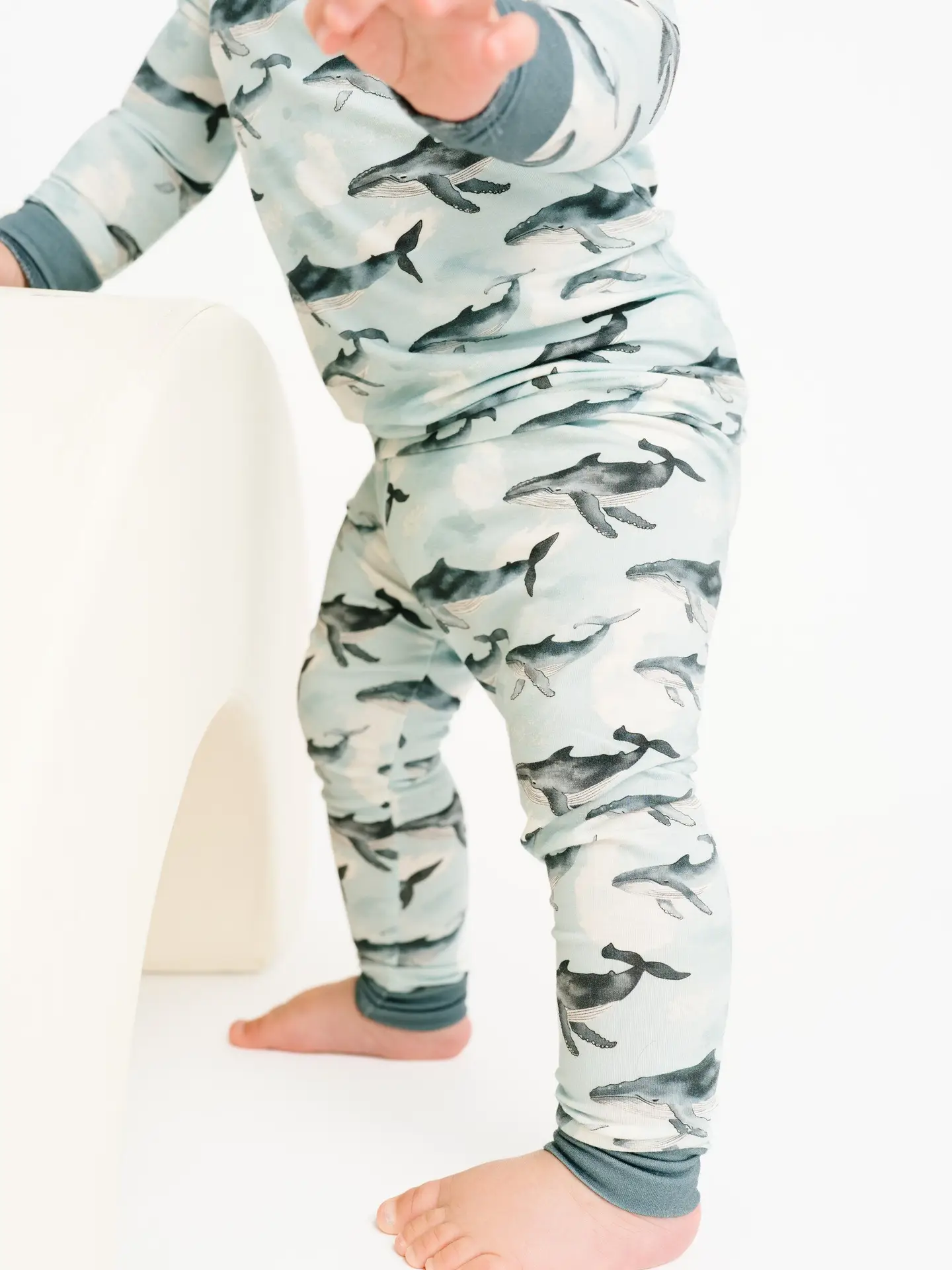 Kids Whale Watch Bamboo Pajamas