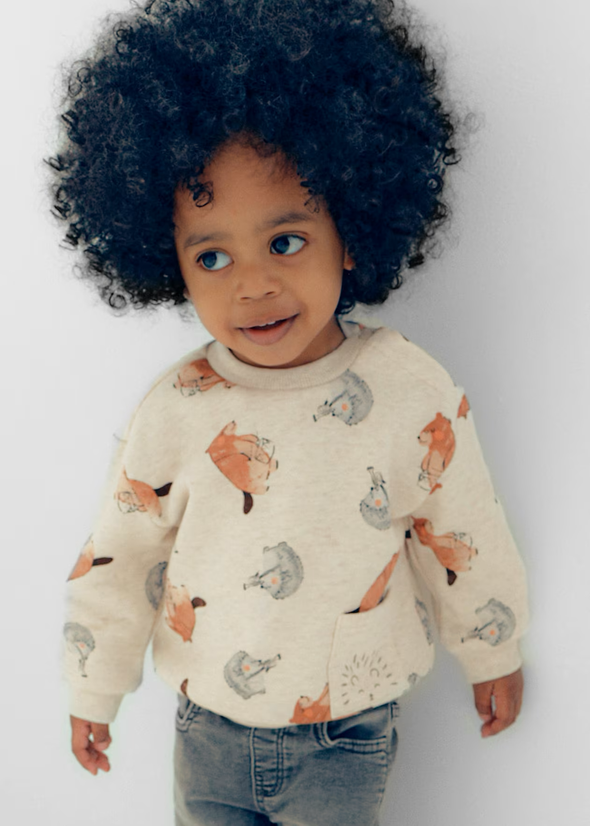Baby Woodland Band Pullover