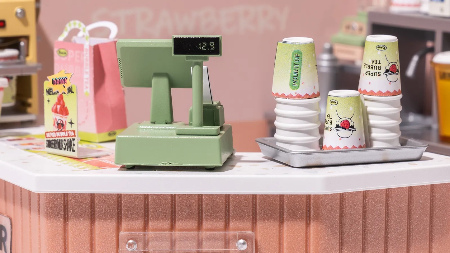 Miniature House Kit: Bubble Tea