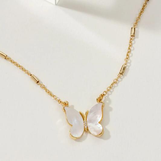 Flutter Station Butterfly Necklace