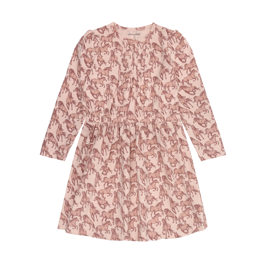 Girls Horse Print Dress